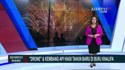Begini Meriahnya Pesta Kembang Api di Dubai dan Kenya Rayakan Tahun Baru 2025