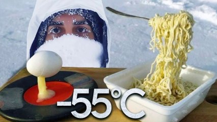 8 Crazy Experiments at -55°C, -67°F (The coldest city in the World Yakutsk)