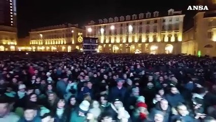 Capodanno a Torino, il concerto in piazza Castello