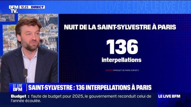 Saint-Sylvestre: 136 personnes interpellées en marge des festivités du Nouvel An à Paris