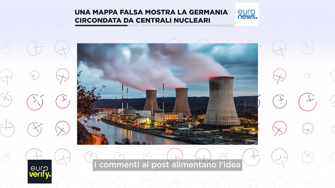 Fact-checking: no, i confini della Germania non sono circondati da centrali nucleari