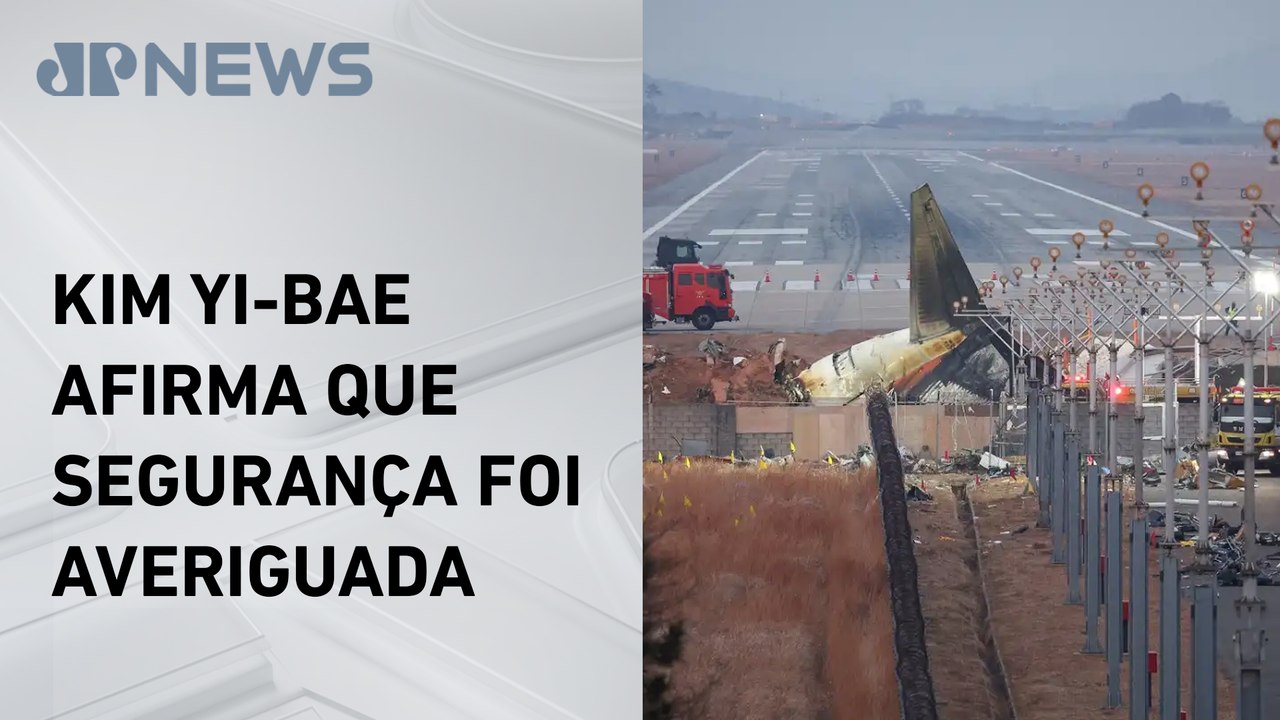 Acidente na Coreia do Sul: Segundo Jeju Air, in...