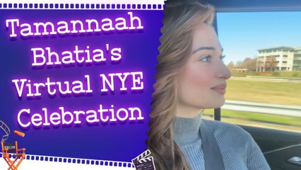 Tamannaah Bhatia celebrates virtual New Year Bash
