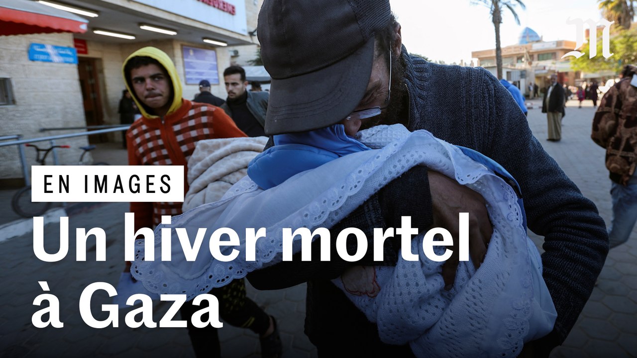 A Gaza, les inondations aggravent la situation des déplacés