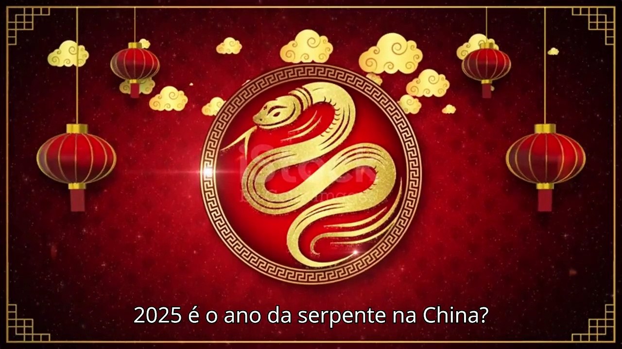 2025 O ano da serpente no calendário chinês