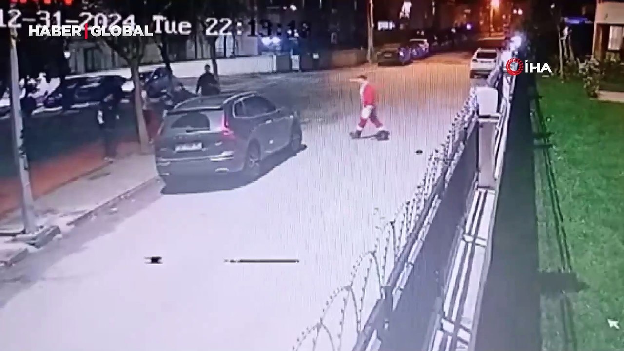 Sakarya'da 'Noel Baba'nın cinayet işlediği kavganın görüntüleri ortaya çıktı