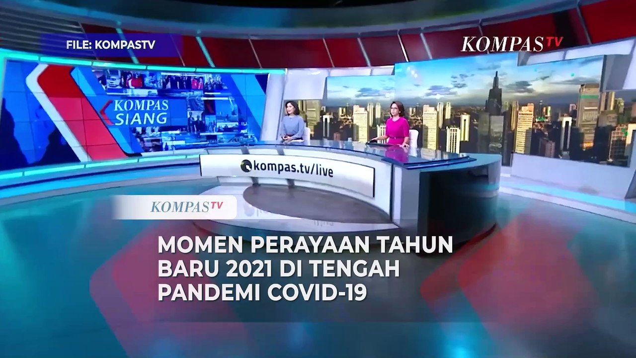 Momen Pergantian Tahun Baru saat Pandemi di 2021, Sudirman-Thamrin Ditutup  ARSIP KOMPAS