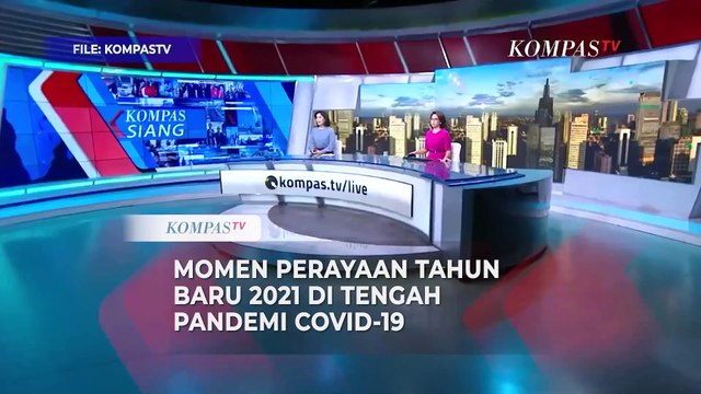 Momen Pergantian Tahun Baru saat Pandemi di 2021, Sudirman-Thamrin Ditutup ARSIP KOMPAS
