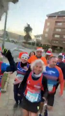 Camino a la San Silvestre 2024 de Santander