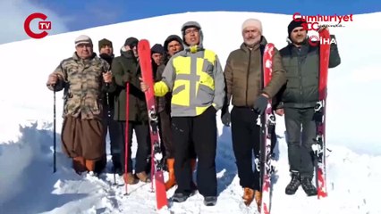 Mersin'de sabah kar, öğlen deniz keyfi!