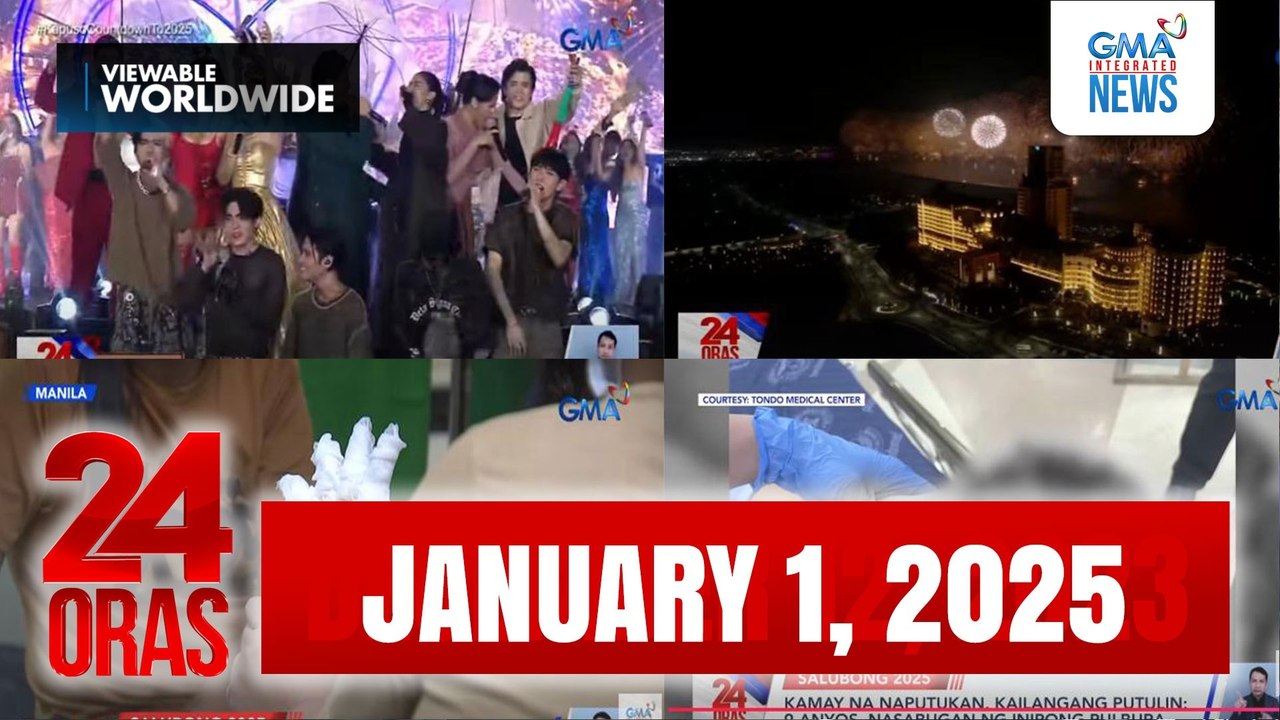 24 Oras Express: January 01, 2025 [HD]