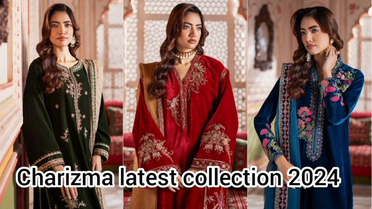 charizma Latest velvet collection 2025 Volume 3