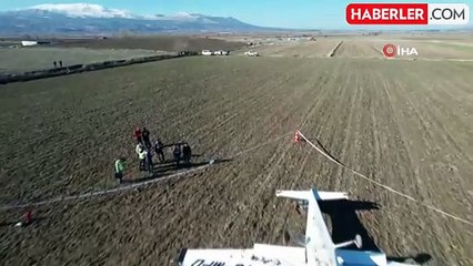 Sert İniş Yapan Eğitim Uçağında İnceleme Başlatıldı