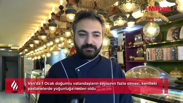 Kentte yaşayanların çoğu 1 Ocak doğumlu! Pasta siparişlerine yetişemiyorlar