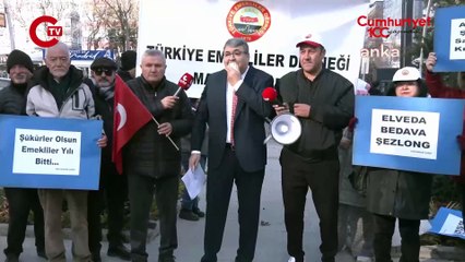 Emekliler "Emekliler Yılı"nın sona erişini lokma döktürerek kutladı: "Allah böyle bir Emekliler Yılı'nı düşmanımıza bile yaşatmasın"