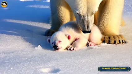 The Arctic’s Maternal Guardians, Polar Bear Mothers in Extreme Conditions_