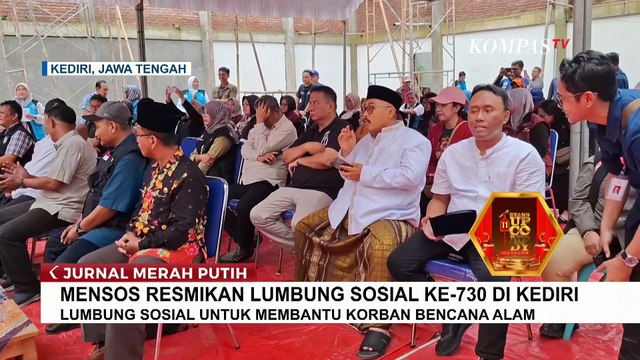 Mensos Saifullah Yusuf Resmikan Lumbung Sosial ke-730 di Kediri