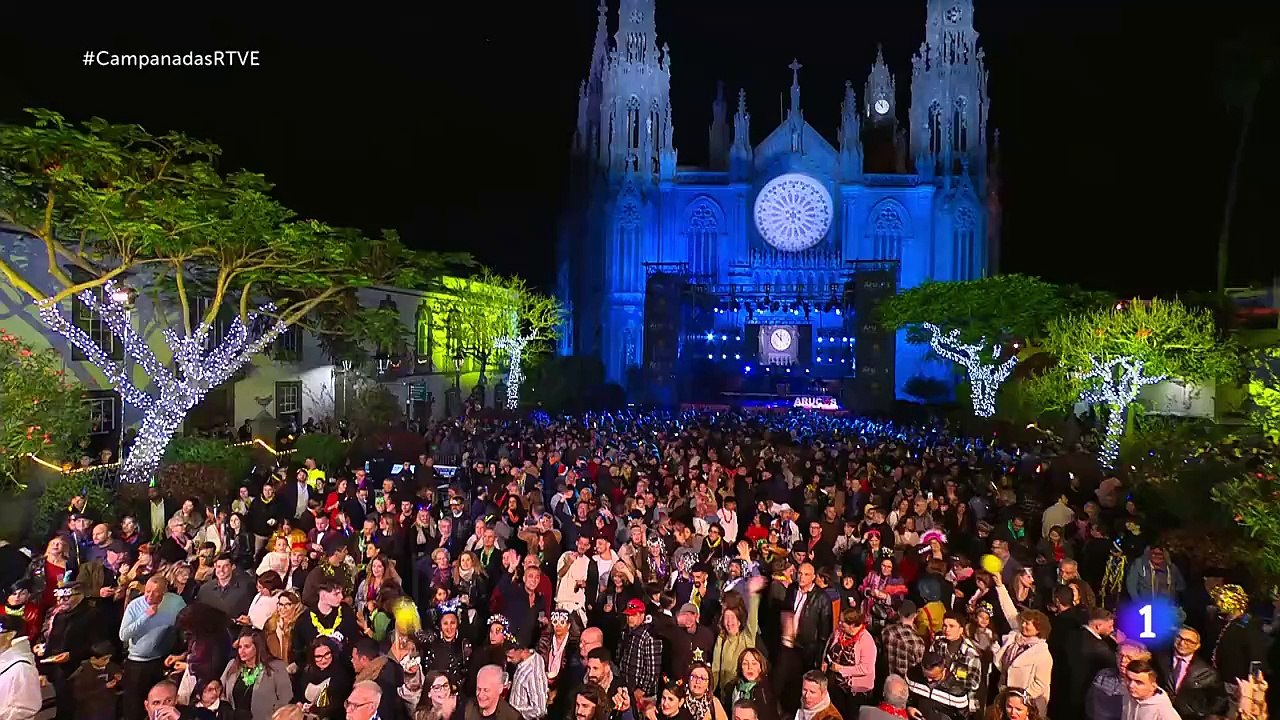 Campanadas canarias 2024 en La 1 con Roberto Herrera y Nia