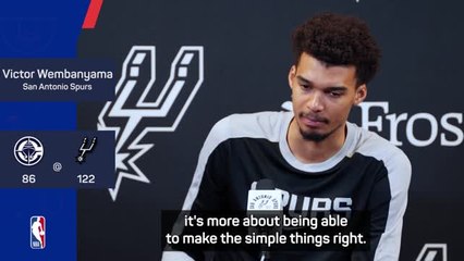 Wembanyama 'not scared of the unconventional'