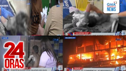 24 Oras: (Part 1) Lalaking naputulan ng kamay; iba pang biktima ng paputok; sunog sa Metro Manila; atbp.