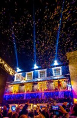 WATCH: New Year's Eve celebrations in the centre of Tenby