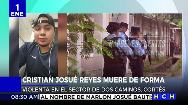 Iniciando el año joven es acribillando en Dos Caminos, Cortés