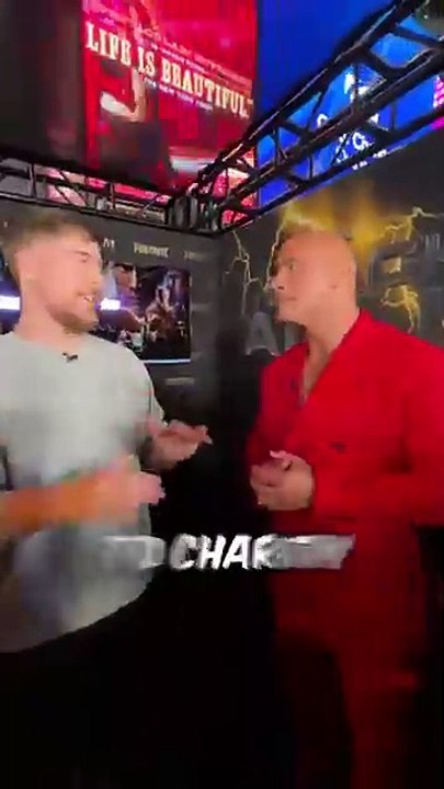 The Rock Vs MrBeast For $100,000