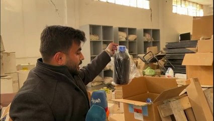 العربية تدخل أكبر مخازن المخدرات بمقر الفرقة الرابعة التابعة لنظام الأسد