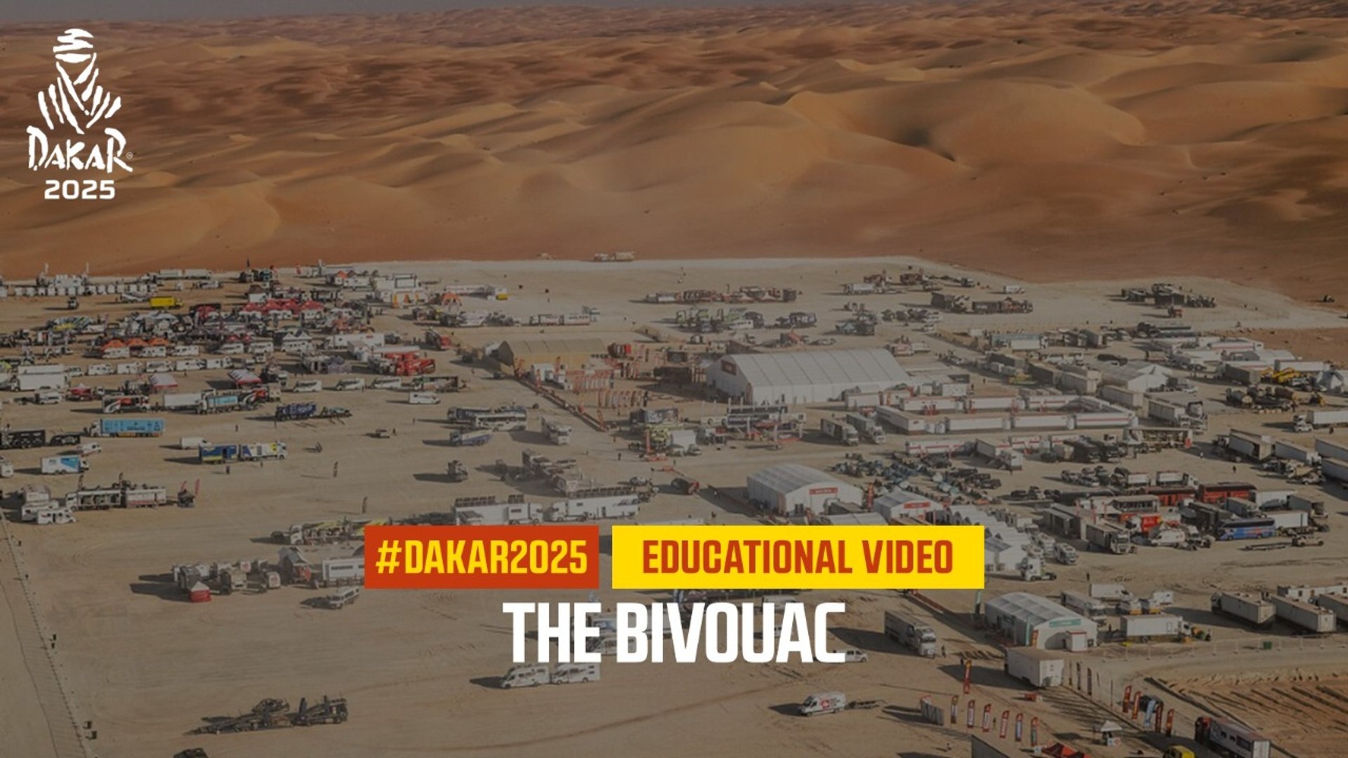 The bivouac - Educational videos - #Dakar2025