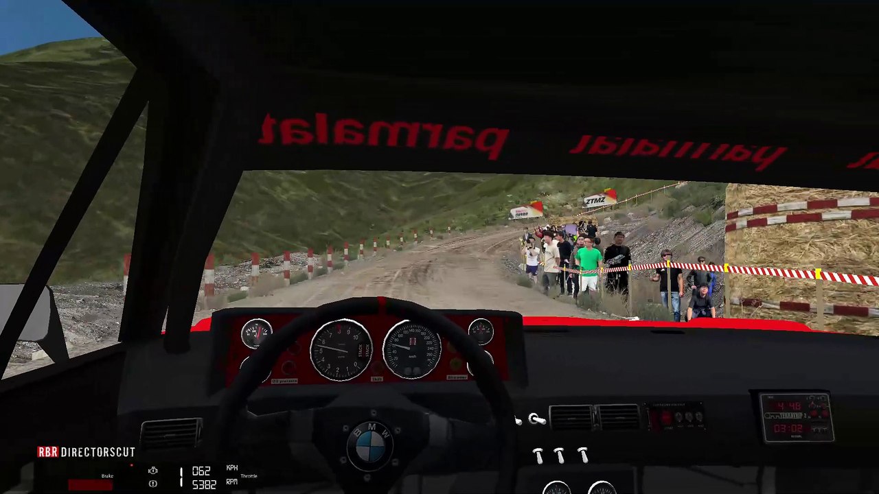 Richard Burns Rally: Bayanbulak-Pegasus 2, in a BMW M1 GrpB (XBox Controller)