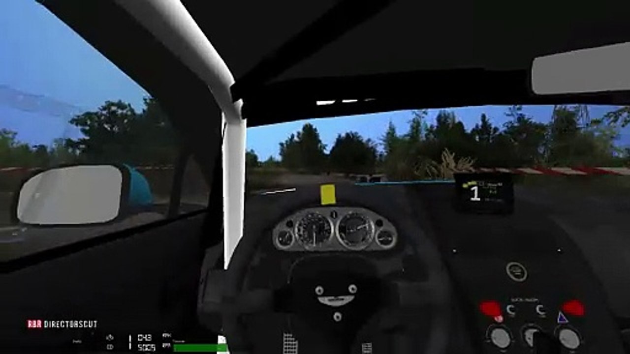 Richard Burns Rally: Kaczyce 2, in an Aston Martin Vantage RGT (XBox Controller)