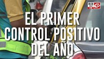 2025 arranca con controles de alcoholemia