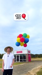 How many balloons to make a store fly...