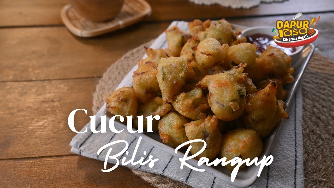 Cucur Bilis Garing dan Sedap, Pasti Tak Cukup Sepinggan!