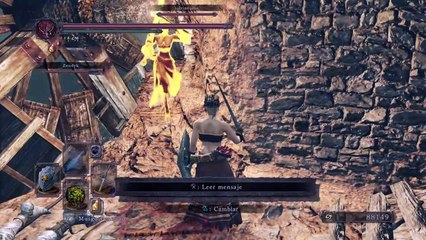 Dark Souls 2 #7 NG plus - Demonio de la fundicion