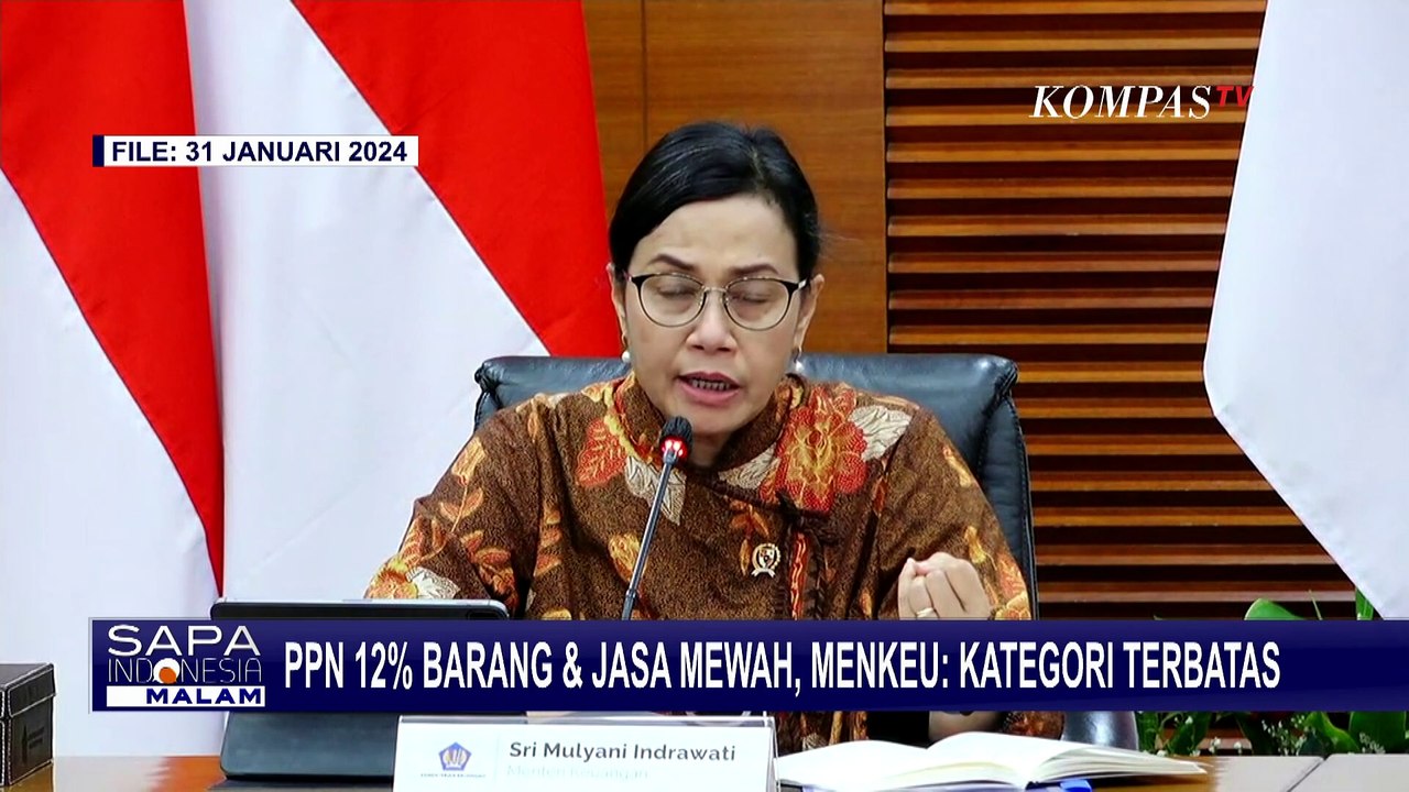 Sri Mulyani Beberkan Kategori Barang Jasa Kena...
