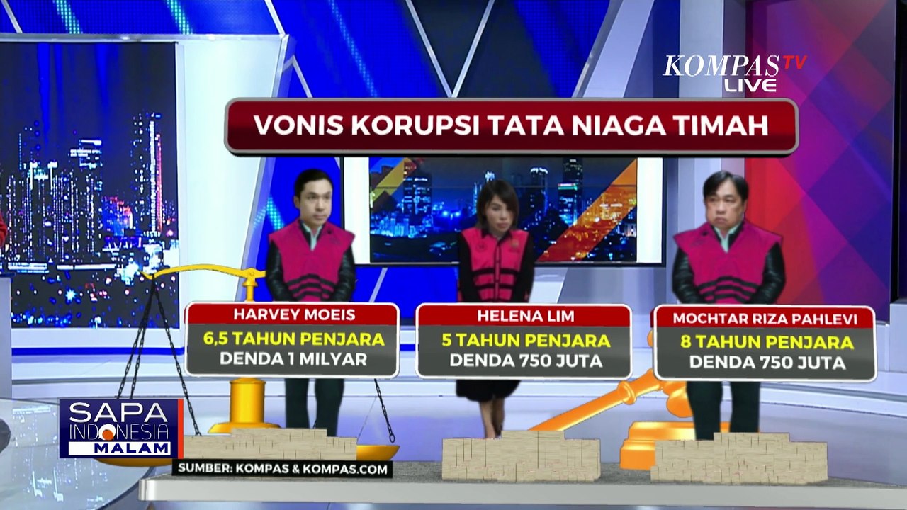 Seluk Beluk Vonis Ringan Harvey Moeis hingga Helena Lim di Kasus Korupsi Timah: Tak Sebanding?