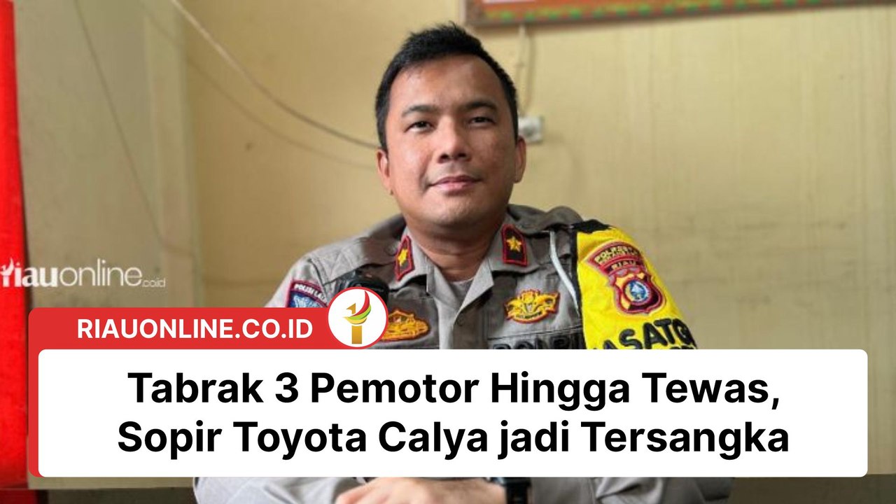 Tabrak 3 Pemotor Hingga Tewas, Sopir Toyota Cal...
