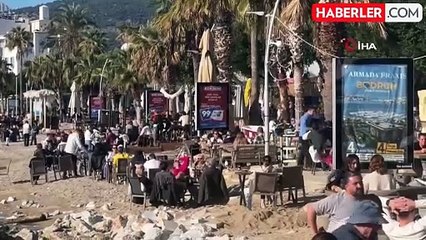 Bodrum'da Yeni Yılın İlk Günü Deniz Keyfi