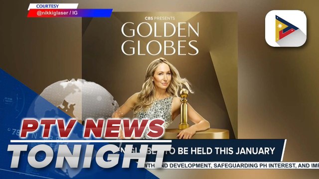 82nd Golden Globes to be held this January
