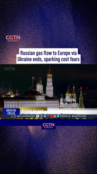 Russian gas flow to Europe via Ukraine ends, sparking energy cost fears