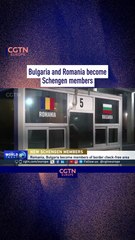 Bulgaria and Romania become Schengen members