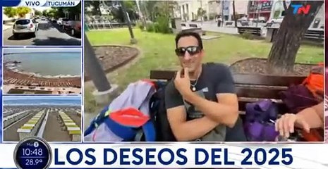 Pasó en vivo: el incómodo momento que vivió el movilero de TN