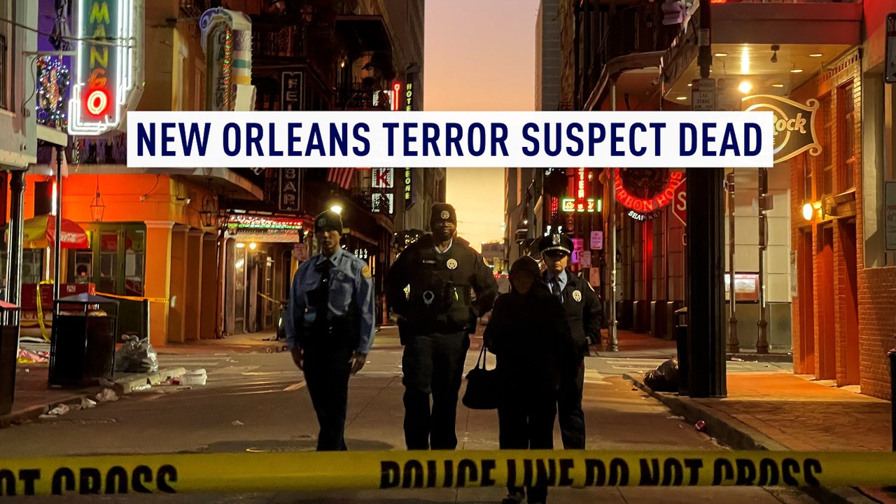 New Orleans terror suspect dead