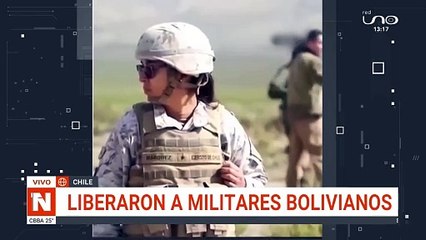 LIBERARON A MILITARES BOLIVIANOS