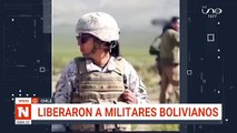 LIBERARON A MILITARES BOLIVIANOS