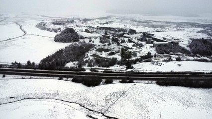 Heavy Snowfall Hits Central Scotland ❄️: Travel Disruptions Expected