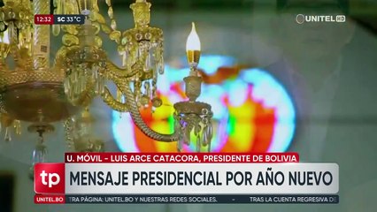En su mensaje de Año Nuevo, Arce promete “romper con la dependencia de la importación de combustibles”