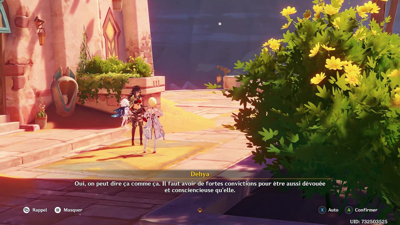Genshin Impact Chapitre III Acte 4 Le roi Deshret et les trois mages 2 Rendez vous à la caravane Ribat