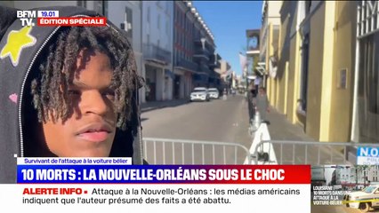 Attaque à la Nouvelle-Orléans: "C'est un véritable film d'horreur", raconte un témoin de la scène